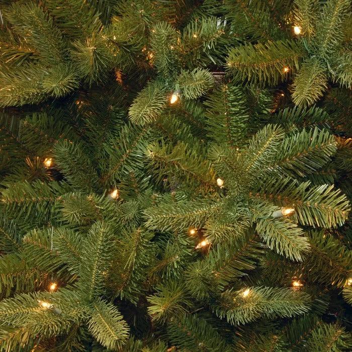 Downswept Douglas Fir Pre-Lit Christmas Tree with Dual Color LEDs, 9 to 10 ft