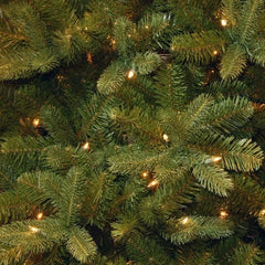 Downswept Douglas Fir Pre-Lit Christmas Tree with Dual Color LEDs, 9 to 10 ft