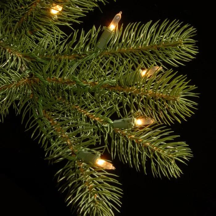 Downswept Douglas Fir Pre-Lit Christmas Tree with Dual Color LEDs, 9 to 10 ft
