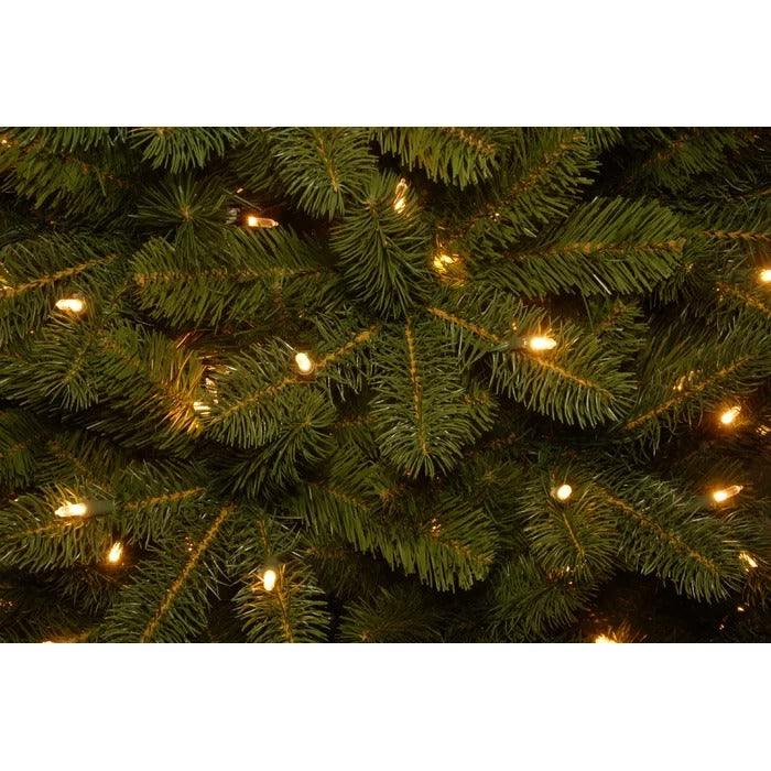 Downswept Douglas Fir Pre-Lit Christmas Tree with Dual Color LEDs, 9 to 10 ft