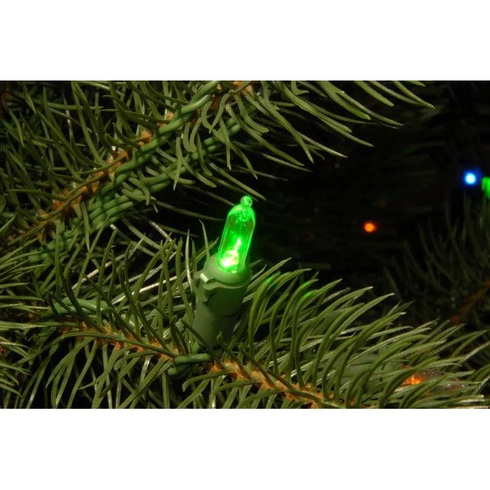 Downswept Douglas Fir Pre-Lit Christmas Tree with Dual Color LEDs, 9 to 10 ft