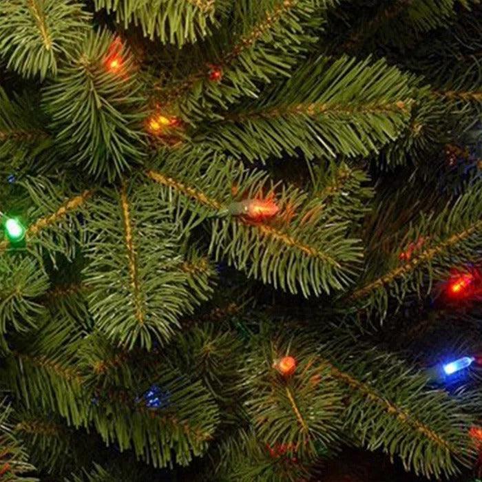 Downswept Douglas Fir Pre-Lit Christmas Tree with Dual Color LEDs, 9 to 10 ft