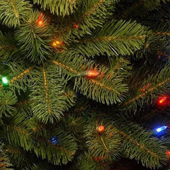 Downswept Douglas Fir Pre-Lit Christmas Tree with Dual Color LEDs, 9 to 10 ft