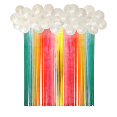 Over the Rainbow Balloon and Streamer Backdrop