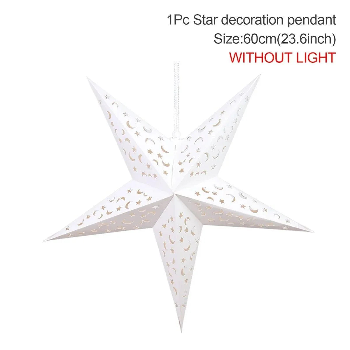Hollow Star Hanging Ornament