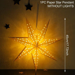 Hollow Star Hanging Ornament