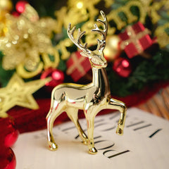 Room Decor Mother Deer Cute Kids Room Decor Sculptures Kawaii Miniatures Sculptures Christmas Home Decoration Fawn Figurines