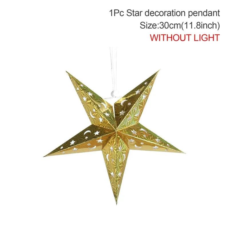 Hollow Star Hanging Ornament