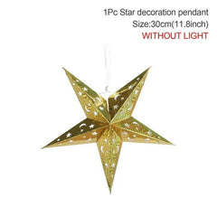 Hollow Star Hanging Ornament