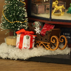 New DIY Christmas Wonderland Miniature Kit - Handcrafted 3D Book Nook Model, Creative Christmas & Black Friday Gift Idea