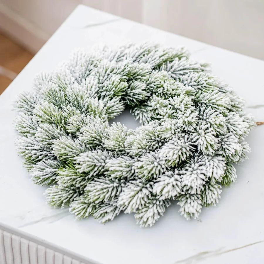 Christmas Pine Vine Garland with LED Decor