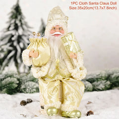Christmas Doll Ornaments Merry Christmas Decorations For Home Table Decor Xmas Gift 2025 Navidad Natal New Year Decor 2026 Noel