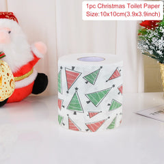 Christmas Santa Claus Bath Toilet Roll Paper Merry Christmas Decoration for Home 2025 Xmas Decor Navidad Natal New Year Gift