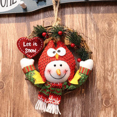 Christmas Character Wreath Decoration, Small to Large