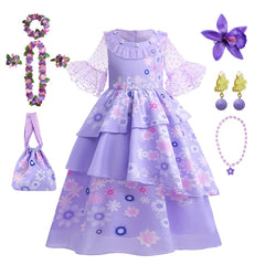 Girls' Dolores from Encanto Costume Dress