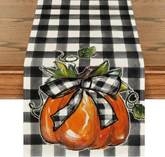 Autumn Thanksgiving Table Runners, 72 to 108 in