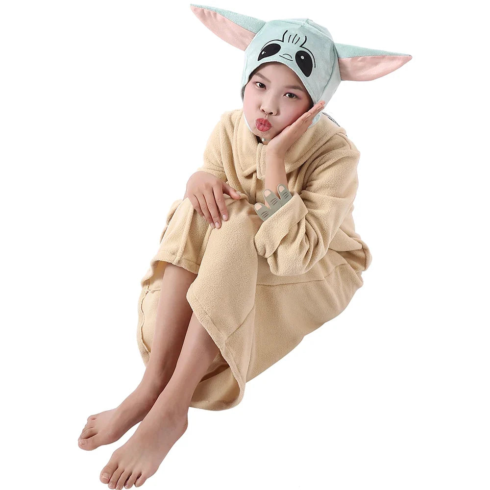 Baby Yoda-Inspired Halloween and Christmas Costume
