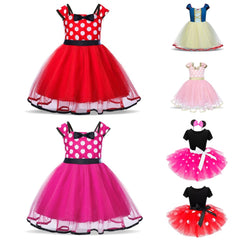 Girls Minnie Mouse Costume Dress