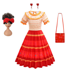 Girls' Dolores from Encanto Costume Dress