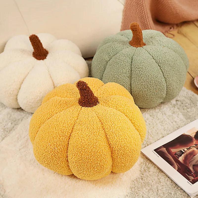 Plush Pumpkin Decorative Cushions