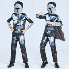 Kids Mandalorian Cosplay Bodysuit