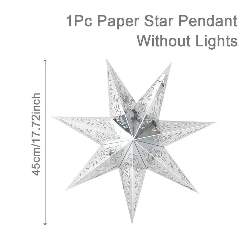 Hollow Star Hanging Ornament