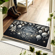 VIKAMA Christmas carpet soft doormat Christmas tree romantic floor mat living room carpet Rug For Bedroom Welcome Mat Outdoor