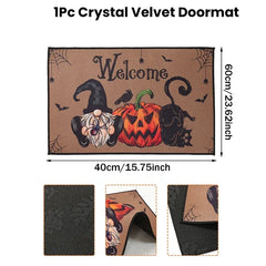 VIKAMA Halloween Doormat Durable And Easy To Clean Halloween Home Decor, Suitable For Bedrooms, Kitchens, Entrances, Etc.