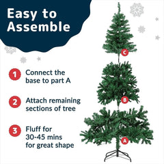 Artificial Pine Christmas Tree, 4, 5 or 6 ft