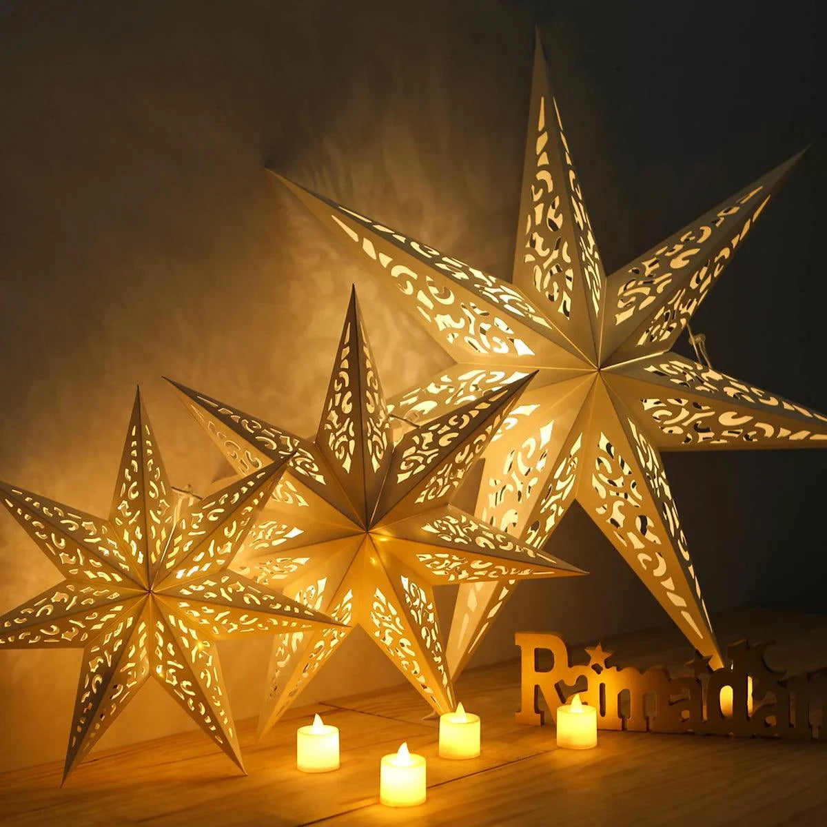 Hollow Star Hanging Ornament