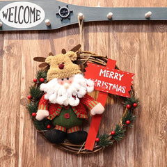 Christmas Character Wreath Decoration, Small to Large