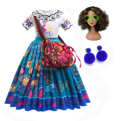 Girls' Dolores from Encanto Costume Dress