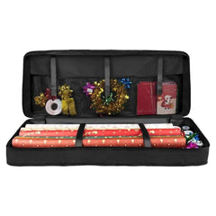Christmas Wrapping Paper Storage Bag