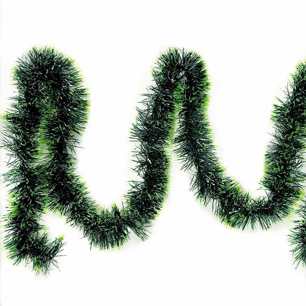 2 m Christmas Garland with Bow & Ball Designs