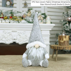 Santa Claus Doll Chirstmas Decorations Home 2025 Decor Table Elk Doll Christmas Ornaments Xmas Navidad Gifts Happy New Year 2026