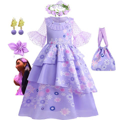 Girls' Dolores from Encanto Costume Dress