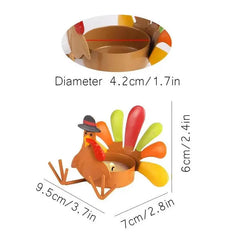 Turkey Tealight Candle Holders