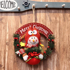 Christmas Character Wreath Decoration, Small to Large