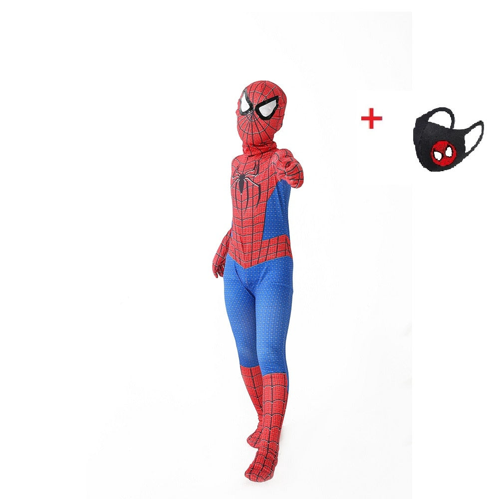 Boys Spider-Man Cosplay Suit