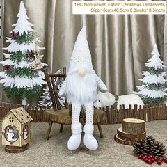 Santa Claus Doll Chirstmas Decorations Home 2025 Decor Table Elk Doll Christmas Ornaments Xmas Navidad Gifts Happy New Year 2026