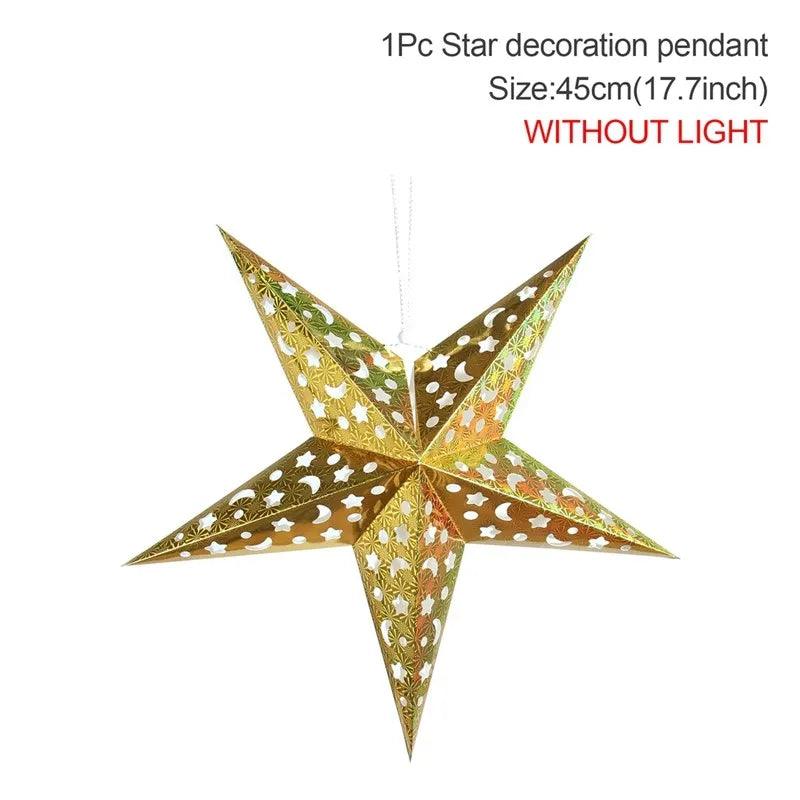 Hollow Star Hanging Ornament