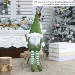 Santa Claus Doll Chirstmas Decorations Home 2025 Decor Table Elk Doll Christmas Ornaments Xmas Navidad Gifts Happy New Year 2026