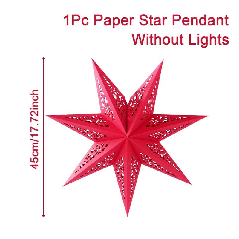 Hollow Star Hanging Ornament