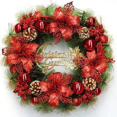 Fall Pumpkin, Berry & Maple Leaf Wreaths