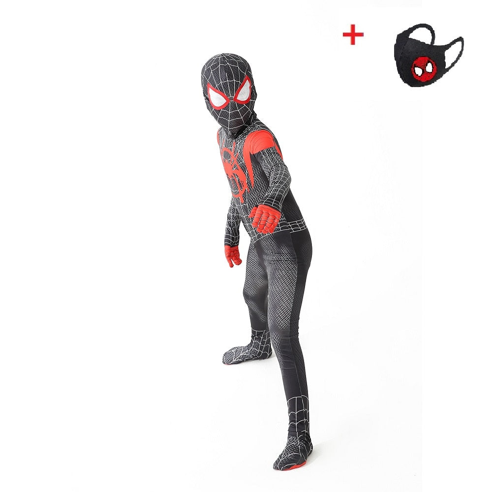 Boys Spider-Man Cosplay Suit