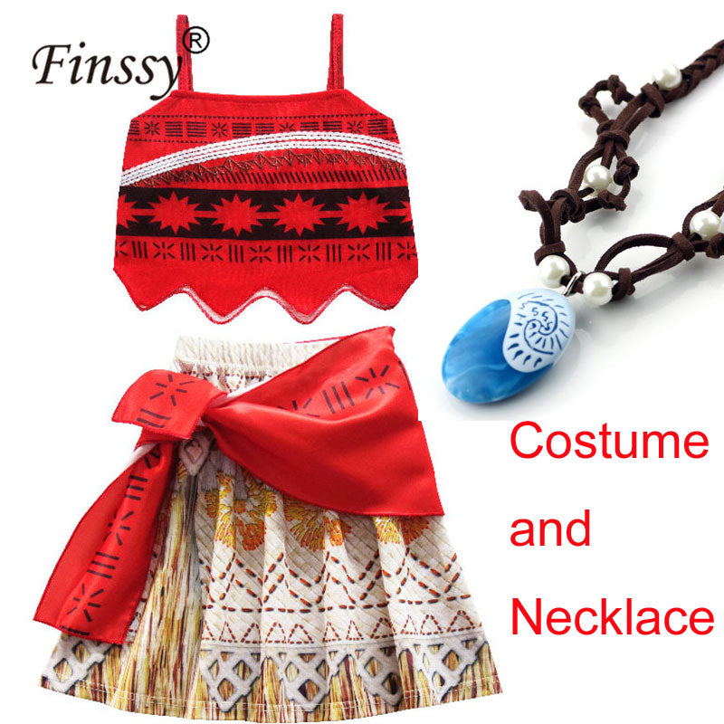 Moana Princess Dress for Girls