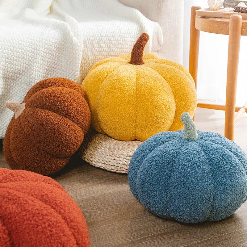 Plush Pumpkin Decorative Cushions