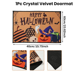 VIKAMA Halloween Doormat Durable And Easy To Clean Halloween Home Decor, Suitable For Bedrooms, Kitchens, Entrances, Etc.