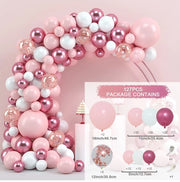Pink Macaron Balloons Garland Arch Kit Birthday Party Decor Kids Wedding Birthday Party Supplies Baby Shower Decor Latex Ballon