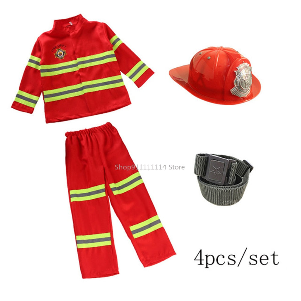 Kids' Firefighter Costume and Accessory Options